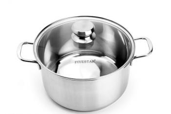 Nồi 30 Inox Fivetstar NẮP KÍNH