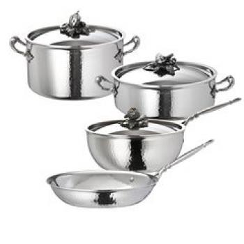 Ruffoni - Bộ Nồi Opus Prima - 7 Món (4L, 7L, 8L, 26cm)